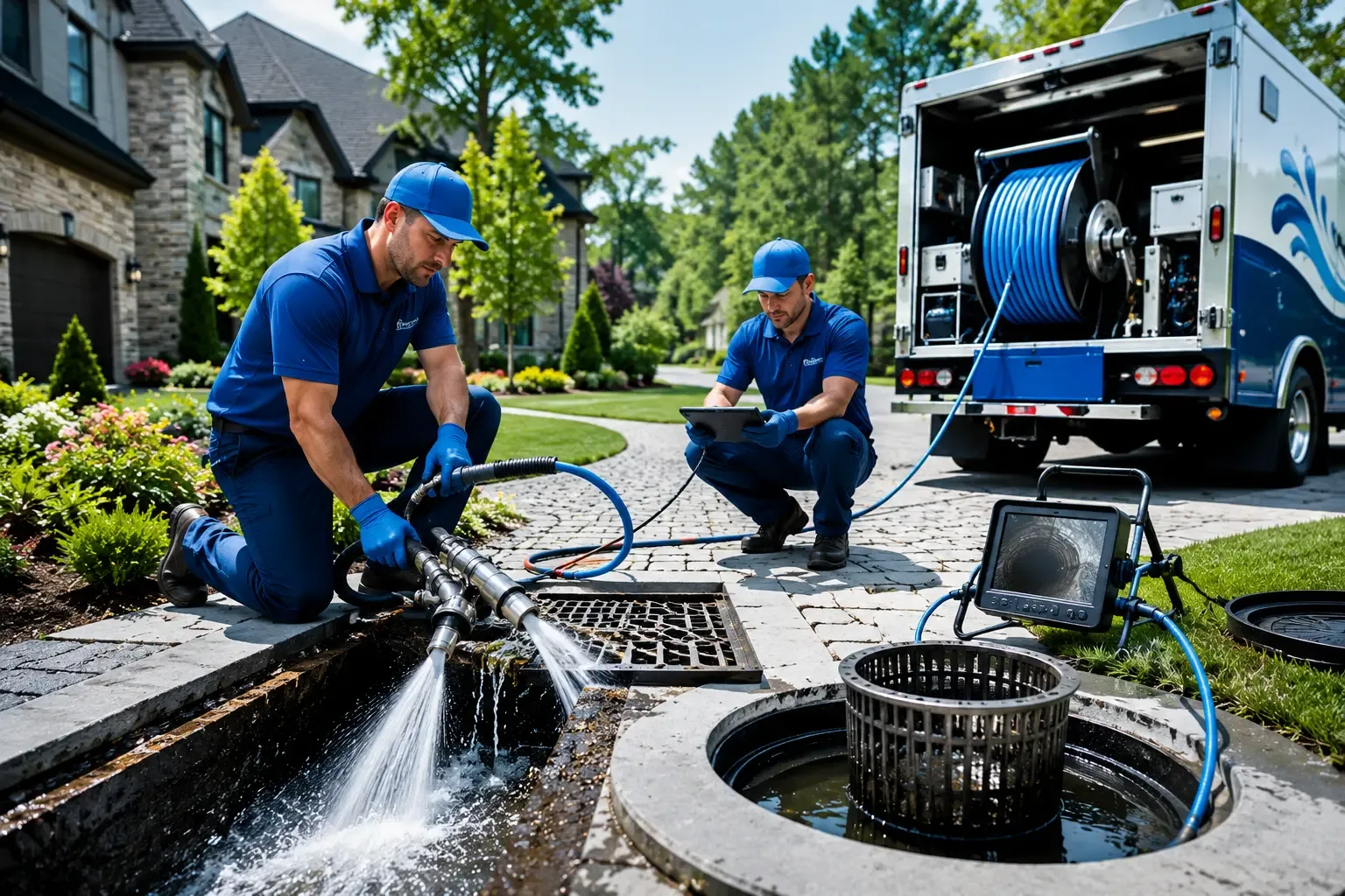 Local outdoor drain cleaning professionals in High Point, NC