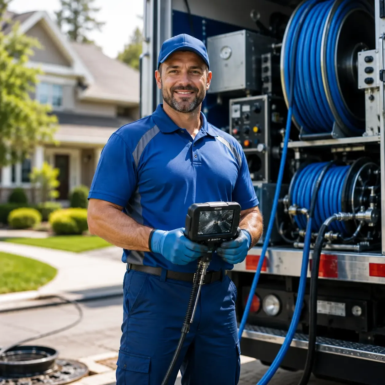 Local outdoor drain cleaning specialists in High Point, NC